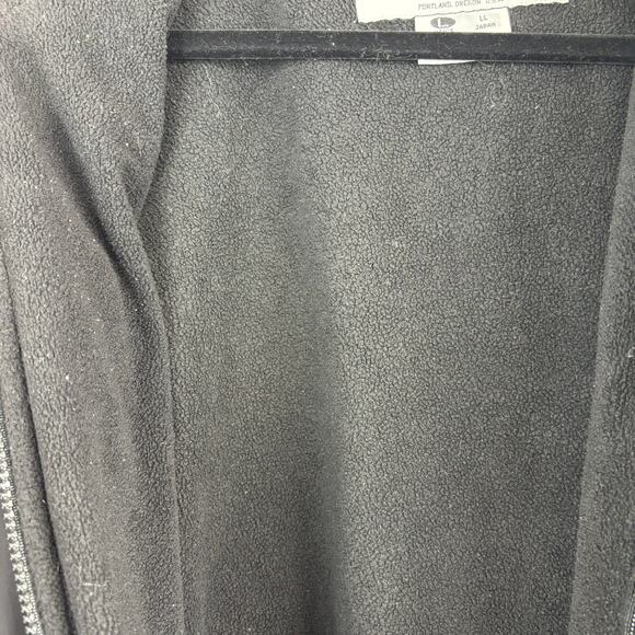 VINTAGE GORPCORE Columbia Jacket – Black Fleece Lined Waterproof – Size L - Picture 4 of 7